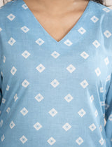 Noor-e-Neel Kurta Set