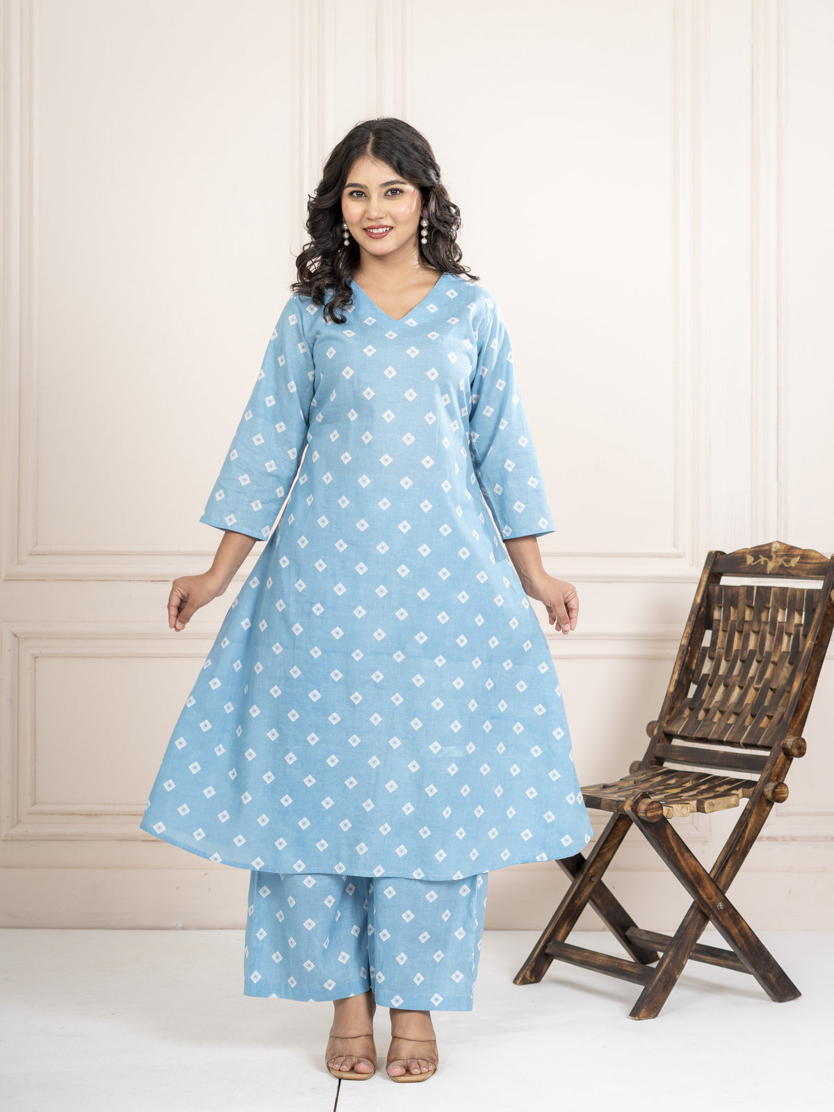 Noor-e-Neel Kurta Set - Photo 11