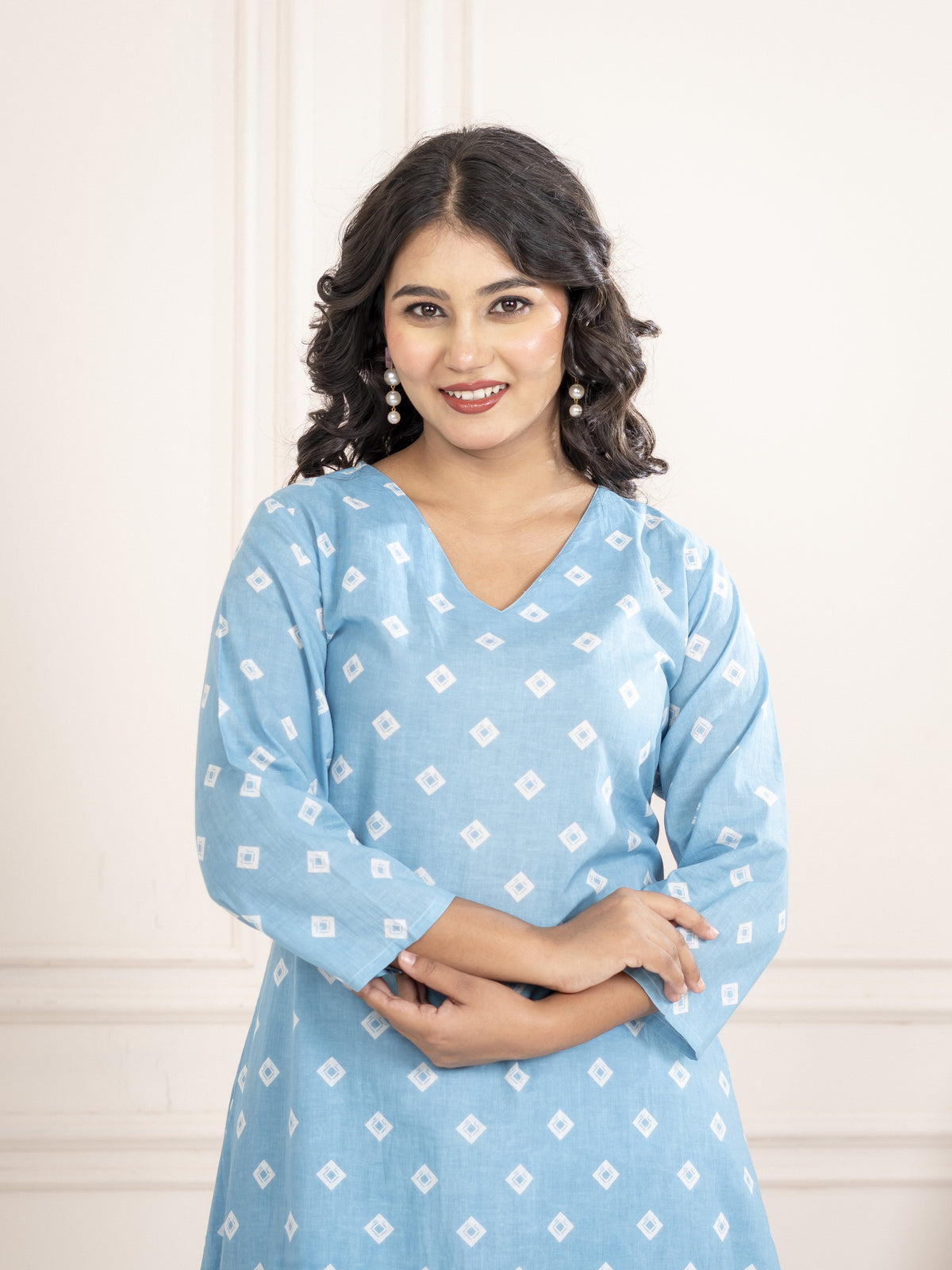 Noor-e-Neel Kurta Set - Photo 5
